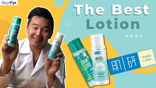 Hada Labo Blemish amp Oil Control Lotion vs Hada Labo Mild Peeling Lotion [upl. by Ainar260]