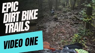 EPIC dirt bike trailsPrivate stash ktm dirtbike enduro [upl. by Harac]