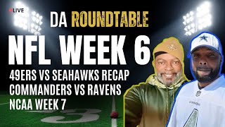 NFL Week 6 amp NCAA Week 7 Predictions Da RoundTable Game Day Showdown [upl. by Annas]