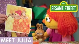 Sesame Street Meet Julia Full Clip  10 Min [upl. by Ynatil]