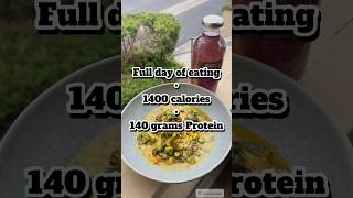 Vegetarian Meal Plan 1400 calories 140 grams Protein dietplan whatieatinaday [upl. by Nehtanoj]