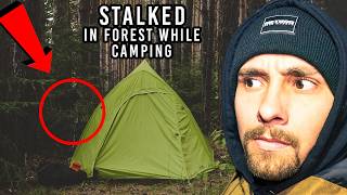 TERRIFYING CAMPING TRIP IN THE FOREST STALKED BY MAN AT NIGHT PINE BARRENS FOREST [upl. by Cannell]