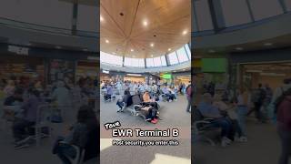 NEWARK INTERNATIONAL AIRPORT EWR TERMINAL B TOUR travel airport tour ewr [upl. by Yarod]