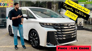 Toyota Vellfire Executive Lounge Luxurious MPV Updated Model  Full Review [upl. by Alage405]