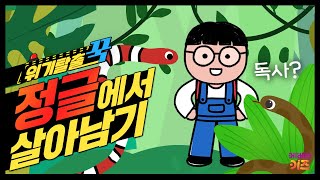 수풀을 지나다 뱀을 만난 꾹티비ㅣ위기탈출 꾹ㅣ정글에서 살아남기ㅣ꾹TVㅣKBS 240417방송 [upl. by Betsy640]