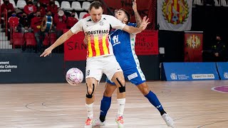 Industrias Santa Coloma Real Betis Futsal Jornada 12 Temp 21 22 [upl. by Norha]