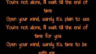 Mads Langer  Youre not alone lyrics [upl. by Nedra]