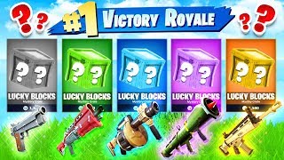 FORTNITE BATTLE ROYALE NEW LUCKY BLOCK WAR with Lachlan Jerome amp Kenny [upl. by Tamiko931]