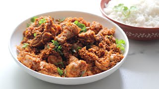 Chicken Sukka  Kori Sukka  Chicken Sukka with Bafat Powder [upl. by Roshan]