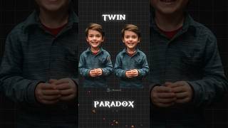 Explaining The Concept of Twin Paradox 😲😲 facts shorts [upl. by Anitsej]