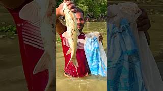 Fishing video  Monster Big Fishing by Village Fisherman with Polo shorts [upl. by Trutko219]