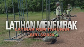 Latihan Menembak Rejimen 508 Askar Wataniah [upl. by Hareehat]