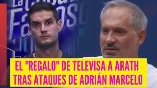 Televisa sorprendió a Arath con quotregaloquot para que no abandonara La Casa de los Famosos México [upl. by Bautram]