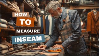 How to Measure Inseam [upl. by Anaiv876]