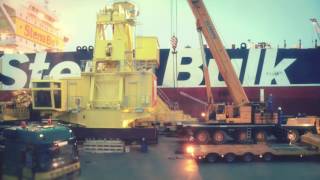 Rhenus Project Logistics  Heavy Lift to Tunisia [upl. by Sivert]