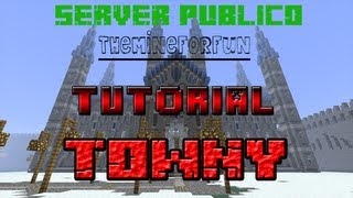 Minecraft Tutorial  Plugin quotTownyquot [upl. by Tracee]