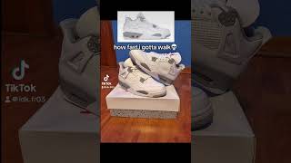 Prolly best pair I got dhgateshoes sneakers jordan4s repsneakers fyp viralshorts jordanshoes [upl. by Sorac]