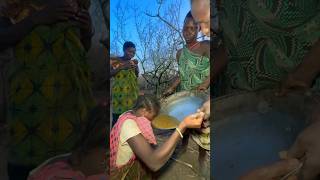 This primitive tribe is so much funhadzabetribe africa food soup [upl. by Nygem145]