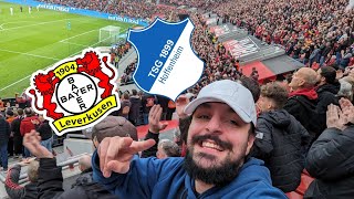 90  Win 🔴⚫  Bayer Leverkusen  Tsg Hoffenheim  Bundesliga  Stadionvlog  Burodelero [upl. by Eirac]