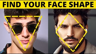 How To Identify Your Face Shape  Best Hairstyle amp Sunglasses  हिंदी में [upl. by Tterab]