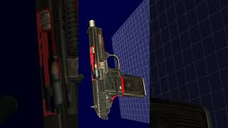 Tokarev Pistol  Power Gun  How Gun Work shotgunking slowmotion pistolfiring gunvideos [upl. by Anerol]