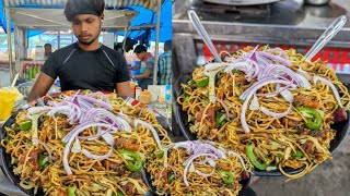 Rourkela Street food Chicken Chowmein at Rs 50 only odisha rourkela streetfood viral [upl. by Jeggar]