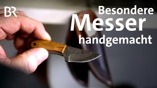 Handgemachte Messer im Einsatz in der Küche  Zwischen Spessart und Karwendel  BR [upl. by Ttam297]