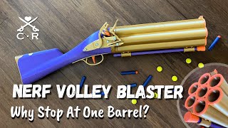 Nerf Volley Musket V10 7x times the fun [upl. by Bellaude]