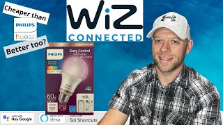 Philips Wiz Smart Bulb  A cheaper and better Hue [upl. by Sirrad]