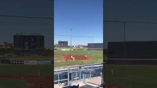 San Diego Padres Top Prospect 11 Ethan Salas Hits a Double at Peoria Sports Complex [upl. by Hteazile]