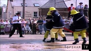 Blue Peter Topsham 1990 A firefighting competition [upl. by Derfliw135]