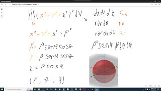 Evalúe ∭x2  y2  z22 dV donde B es la pelota con centro en el origen y radio 3 [upl. by Ahselet]