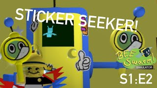 📜 STARTING STICKER SEEKER QUESTS Bee Swarm Simulator S1E2 [upl. by Sturges]