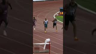 Andre De Grasse run 1010 to take the win at Ostrava Gloden Spike [upl. by Alec]