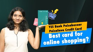 New Cashback Card Alert YES Bank Paisabazaar PaisaSave Credit Card  Detailed Review  paisabazaar [upl. by Marfe505]