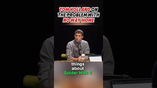 THE PROBLEM with SpiderMan No Way Home TOM HOLLAND INTERVIEW about MarvelMCU [upl. by Ateekram]