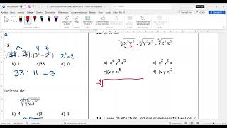 Repaso potenciación y radicación tarea [upl. by Sisto]