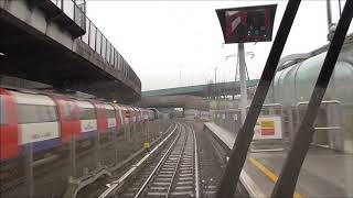 Docklands Light Railway  Woolwich Arsenal to Stratford International [upl. by Nnaylloh]