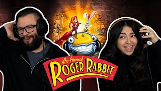 Who Framed Roger Rabbit 1988 Husbands First Time Watching Movie Reaction [upl. by Cox126]