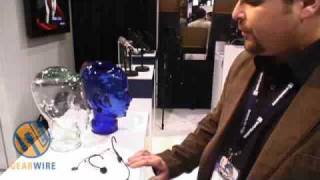 Beyerdynamic TGX 54 And Beyerdynamic TGX 55 Headworn Condenser Mics At Winter NAMM Show [upl. by Ahsenad622]