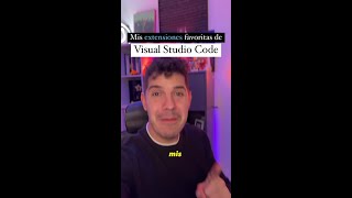 ¡TOP extensiones de Visual Studio Code para Programadores Web [upl. by Nahsaj]