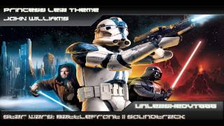 Star Wars Battlefront II Soundtrack  Princess Leia Theme [upl. by Woodsum178]