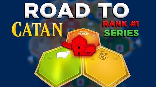 TOP 60 Catan Gameplay  Catan Pro Climbs the Ladder [upl. by Warthman420]