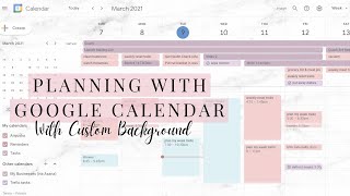 The ULTIMATE Google Calendar Planner System For EVERYTHING  TUTORIAL [upl. by Joktan165]