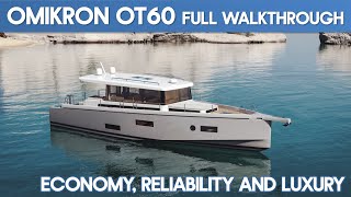 Omikron OT60 European Long Range Power Boat of The Year 2024 Full Walkthrough  The Marine Channel [upl. by Airalednac]