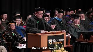 Manchester University 2024 Graduate and Professional Commencement [upl. by Vocaay]