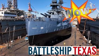 USS Texas Batleship Battleship Texas Dramatic Transformation Painted [upl. by Emmanuel]