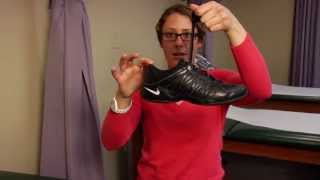 Prevent shin splints by lacing shoes better [upl. by Yelnek]