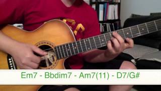 Acoustic Guitar for Worship LeaderThe Love of God 그 크신 하나님의 사랑 찬404장 [upl. by Einnim163]