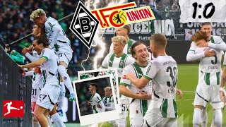 Gladbach vs Union Berlin StadionVlog🔥Borussen holen ersten Heimsieg der Saison⚽️⚔️ [upl. by Nylirem]